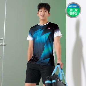 요넥스 243TS021M 남성용 배드민턴 반팔 티셔츠 게임웨어