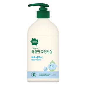 그린핑거 촉촉한 자연보습 베이비 워시 500ml / 리뉴얼 신형 상품 발송
