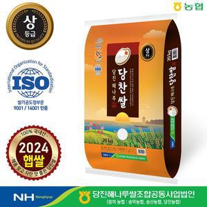 [출고당일도정] 2024년산  햅쌀 당진해나루 당찬쌀  상등급 쌀20kg