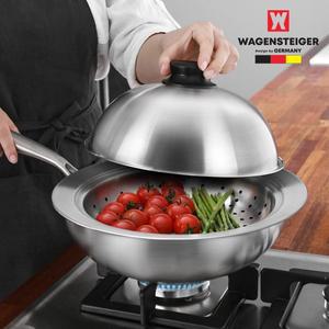 바겐슈타이거 돔 스티머 24-28cm 스텐 찜기 찜솥 찜냄비