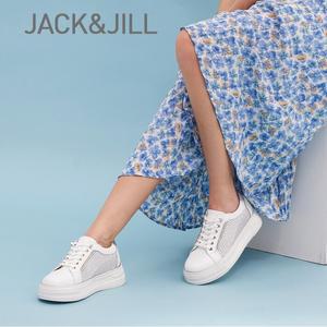 천연소가죽 펀칭 밴딩끈 스니커즈(JA3Z100)
