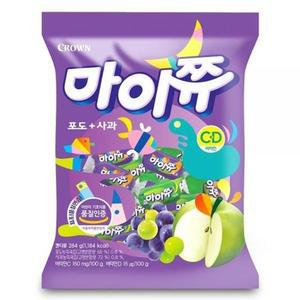 마이쮸 포도 사과 284g 당충전라운딩어린이