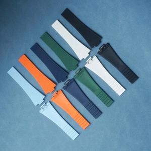 PRX 시리즈 슈퍼 플레이어 시계 용 CTS 불소 고무 스트랩 35mm 40mm 퀵 릴리스 스프링 버클 FKM WatchBand 11mm 12mm