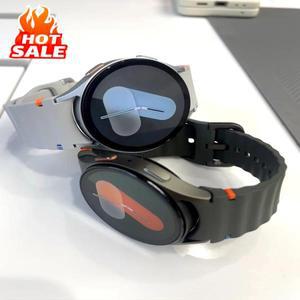 삼성 갤럭시 시계 용 실리콘 스트랩 7 6 5 4 FE 40mm 밴드 유리 + PC 케이스 화면 보호기 범퍼 커버 액세서
