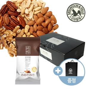 [산과들에] 오직견과 하루 한줌견과 순수다움 50봉 선물세트