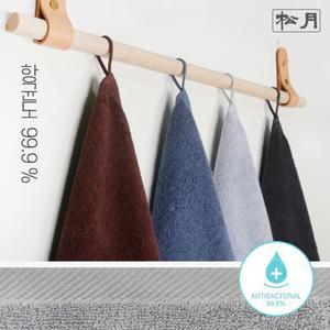 송월 클린 고리수건 10매 핸드타월 고리타올 수건 타올 타월 세면 기념 단체 고급