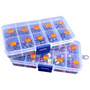 채비 침력조절용 조개봉돌 좁쌀봉돌 소품 바다 대용량 세트