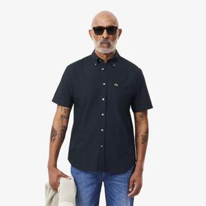 매장정품 라코스테 LACOSTE 남성 반팔 옥스포드 셔츠 CH1917-55G_F2W_BON 568139