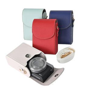 캐논 G7X2 G7X3 SX740 SX730 G9X G9XII G5XII 소니 ZV1 ZV1F ZV1M2 HX90 파우치 커버용 범용 PU 가죽 카메