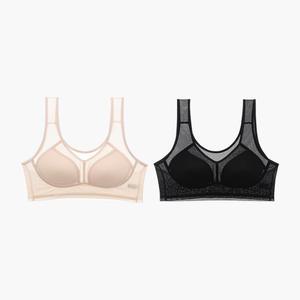 JHWBB047 제임스딘 쿨 냉감 인견 노와이어 몰드 브라 탑