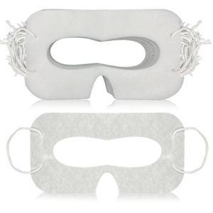 100Pcs 일회용 VR 마스크 땀 가드 VR 아이 커버 메타 퀘스트 3S 헤드셋 액세서리 용 범용 가상 현실 페이스