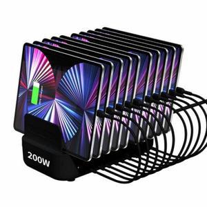 [SooPii]PD PPS 200W GaN 10포트 멀티 충전기 CS200
