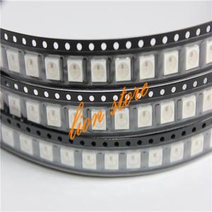WS2812B LED 칩 100 ~ 5050 RGB SMD 흑백 버전 개별 어드레스 가능 디지털 5V