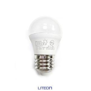 라이톤 LED 디밍 인찌구 G45 6W E26 밝기조절 KS 전구색