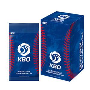 KBO카드 2025 SCC 오피셜 컬렉션 1박스 30팩 세븐일레븐 편의점 김도영 류현진