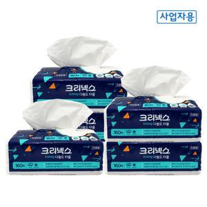 47140 크리넥스 뽑아쓰는 다용도 타올 160매 4개
