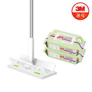 3M 올터치 더블액션 막대걸레 표준형 + 베이직 더블액션 물걸레 60매
