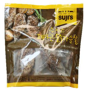 [CO(가공식품(냉장식품))]SUJIS 페퍼콘 닭가슴살 1.25KG