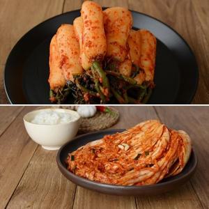 [오색소반] 포기5kg+총각3kg / 한국농협김치