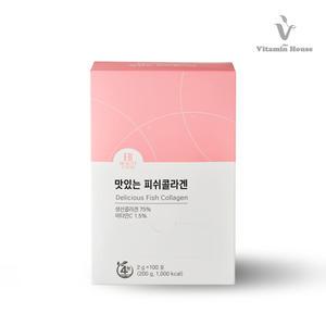 비타민하우스 맛있는 피쉬콜라겐 2g 100포 1개 (100포)