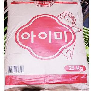 백설 아이미 25kg 벌크업소용