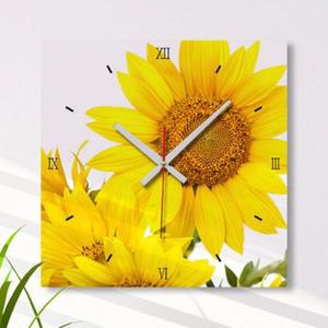 아트박스 꾸밈 tm536-하늘바람해바라기_인테리어벽시계