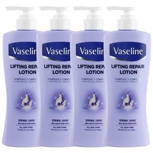 [바세린](4개)애경 바세린 리프팅 리페어 로션 450ml