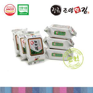 광천김/조양맛김 재래식탁김(15g) 40봉지 한박스