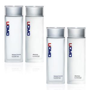 워모 남성화장품 4종세트 (스킨 150ml 2개+로션 150ml 2개) / 남자화장품