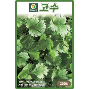 다농 고수 씨앗 200립 향채 고수씨 코리안더 허브채소 종자