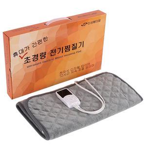 신성 가벼운 초경량 복부 허리 디지털 전기 온열 찜질기
