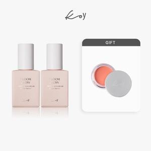 [KoY][코이][선크림 더블세트] 에센스 선크림 30ml+30ml (+립앤치크 1ea)