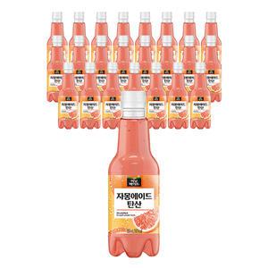 미닛메이드 자몽에이드 탄산  PET, 350ml, 24개