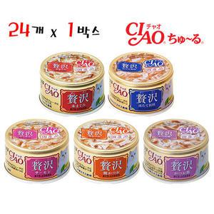 이나바 챠오 제이타크캔 80g x 24개 고양이간식