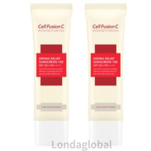 셀퓨전씨 더마 릴리프 썬스크린 100 SPF50+ 50ml 2개