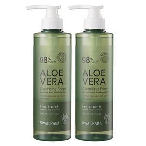 [과일나라]알로에 대용량 클렌징폼 500ml 2개+150ml