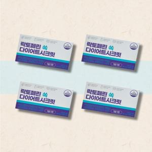 락토페린 쏙 시크릿 다이어트 800mg x 14정 4박스