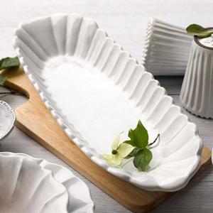 [퀴진드마망]VBC까사 인칸토 스칼롭 브레드서버(46x17cm) 9921-46