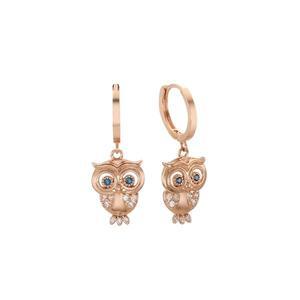 [로이드]1층 동아수성 부엉이 런던블루 14k 귀걸이 LOSH2052G