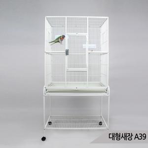대형새장 앵무새 케이지 날림장 이동식새장 철제 A39