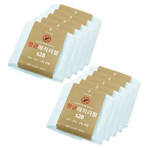 센스큐 연속비닐 매직리필 재활용 분리수거 비닐봉투 (항균)280_10묶음(타사 27L/올케이전용)
