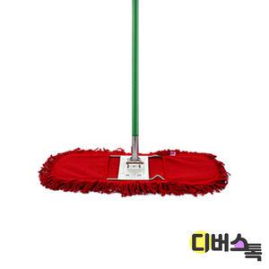 [디버스톡] 적색 기름걸레 90cm SET 걸레 밀대 리스킹판