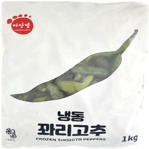 마당발 냉동 꽈리고추 1kg 식재료 간편조리 볶음 조림 탕 찌개 멸치볶음 장조림 고추조림