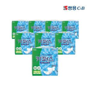 쌍용 키퍼스 성인용기저귀 겉기저귀 와이드 매직벨트 대형 10매x6팩 (60매)