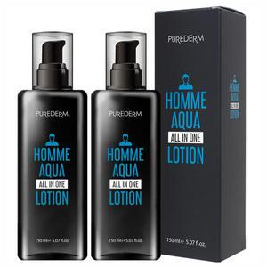 퓨어덤 남성용 옴므 아쿠아 올인원 로션 150ml 2개