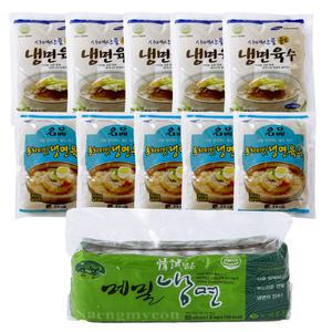 여름철 입맛도는 시메산골 골드 /동치미육수 30봉 메밀냉면10인분