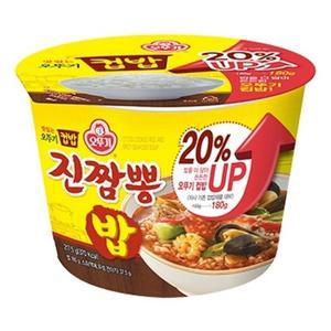 오뚜기 컵밥 진짬뽕밥 217.5g 유통기한 임박