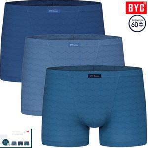 BYC잔잔한패턴인밴드60수면스판드로즈3매입MNI5009