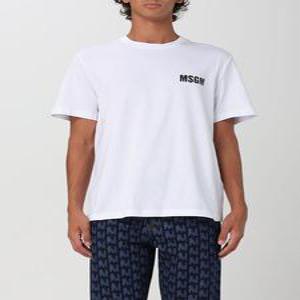 엠에스지엠 반팔 티셔츠 3440MM19623700201 WHITE DOM