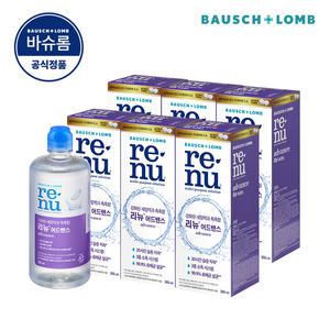 바슈롬 리뉴 어드밴스 355ml x 6개 소프트 렌즈 세척액